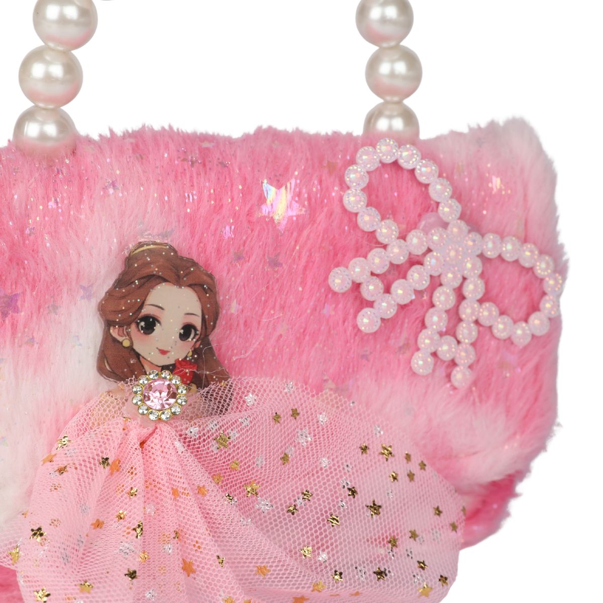 Magic Pink Hand Bag and Sling - Pink