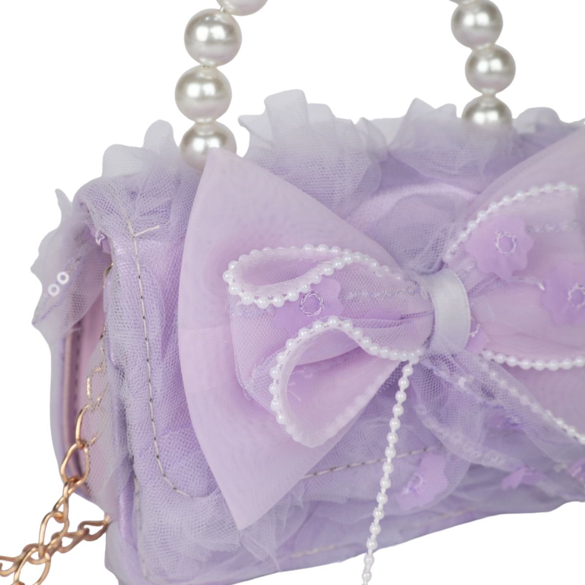 HAND BAGS MAGIC PURPLE - FLOWER