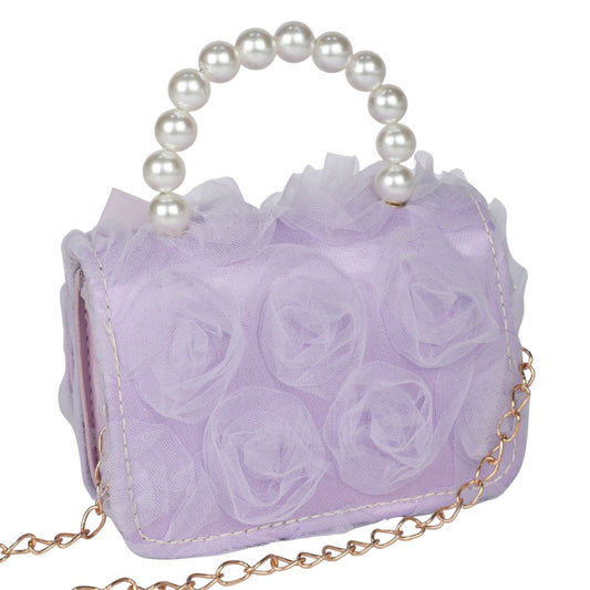 HAND BAGS MAGIC PURPLE - FLOWER
