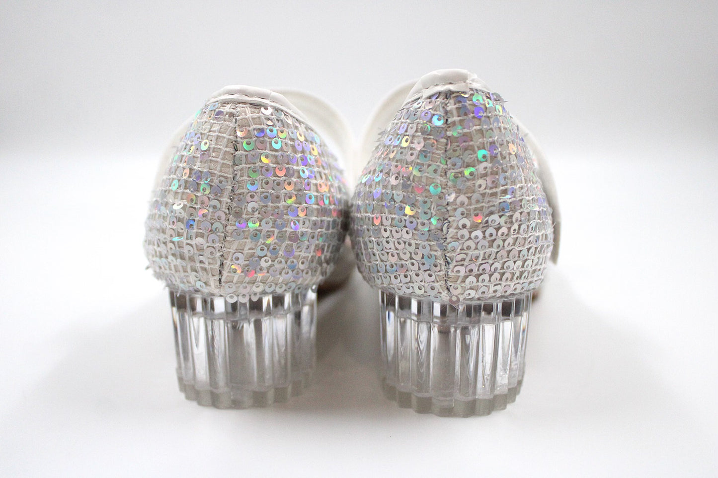 Girls white radiant heel by Ket kids