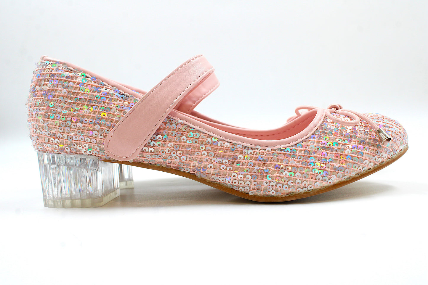 Girls pink radiant heel by Ket kids
