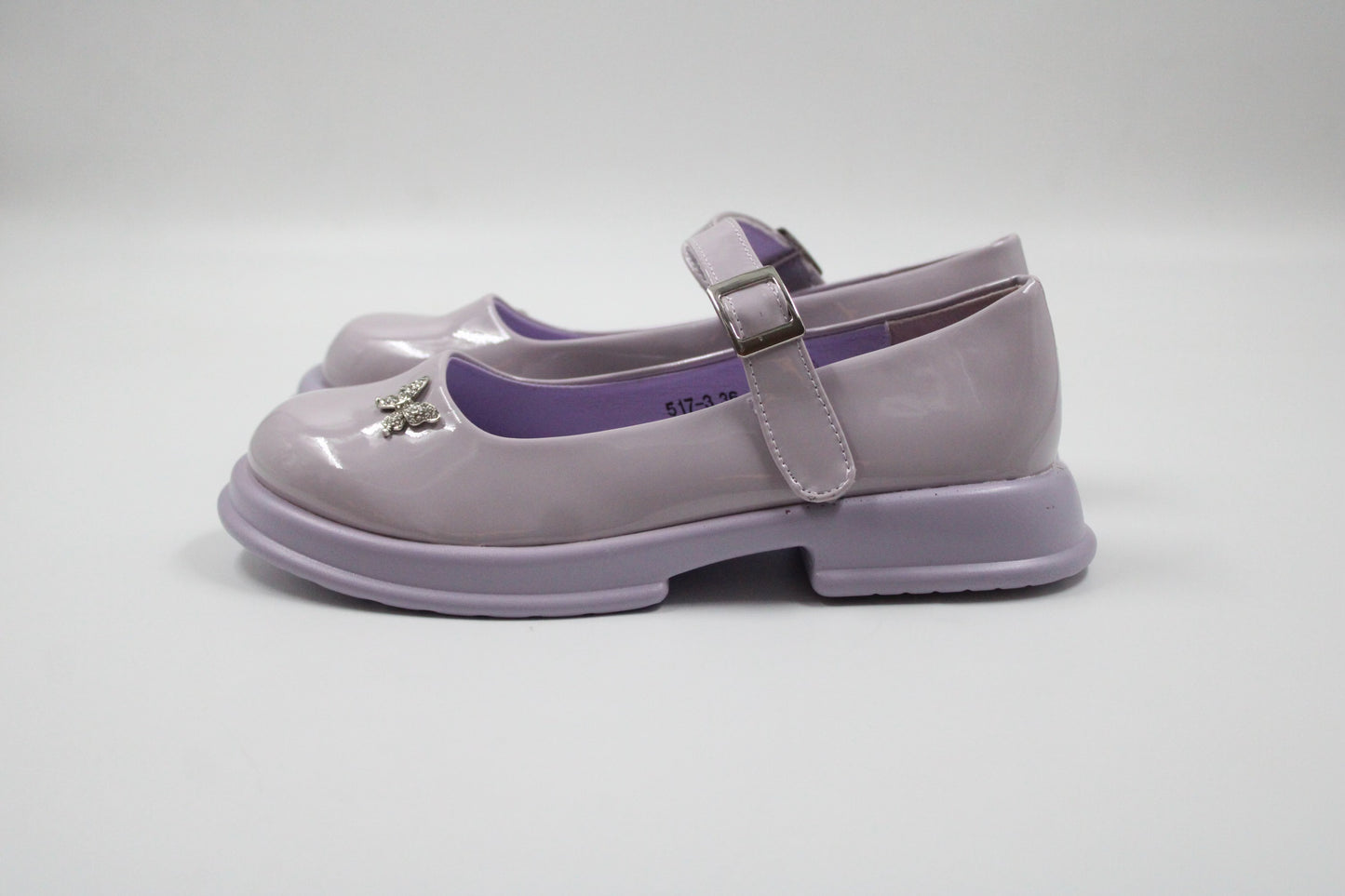 Girls purple chic loafer by Ket kids