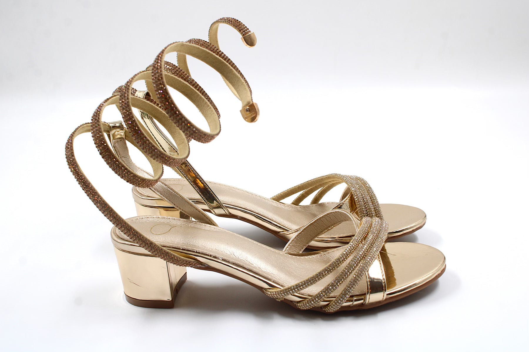 Girls Gold Party Heels  Dress Shoes by Ket Kids - Shop Online Now