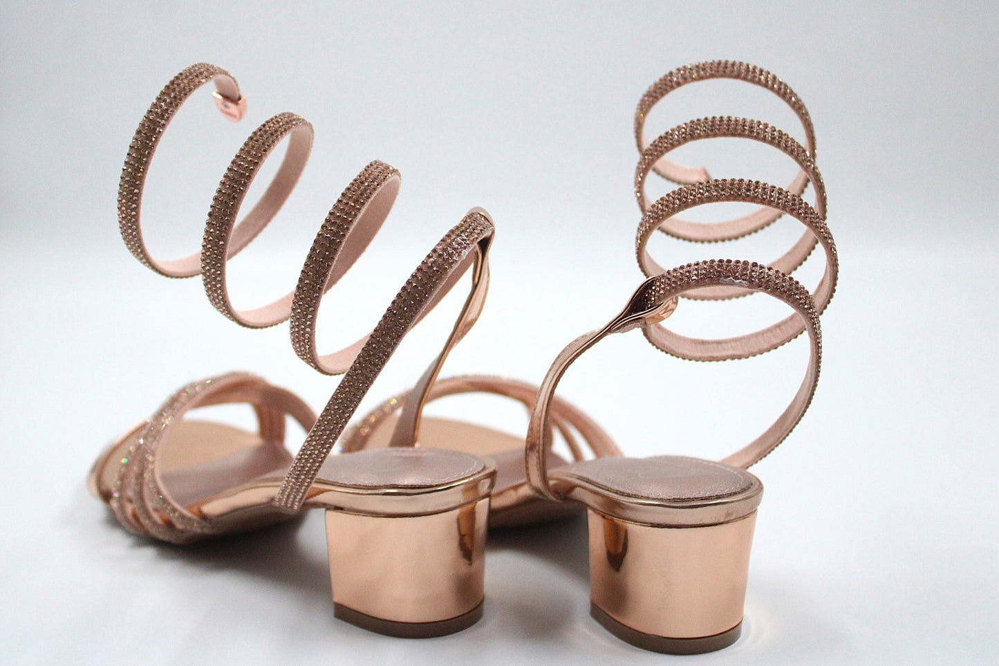 Girls rosegold party heel by Ket kids