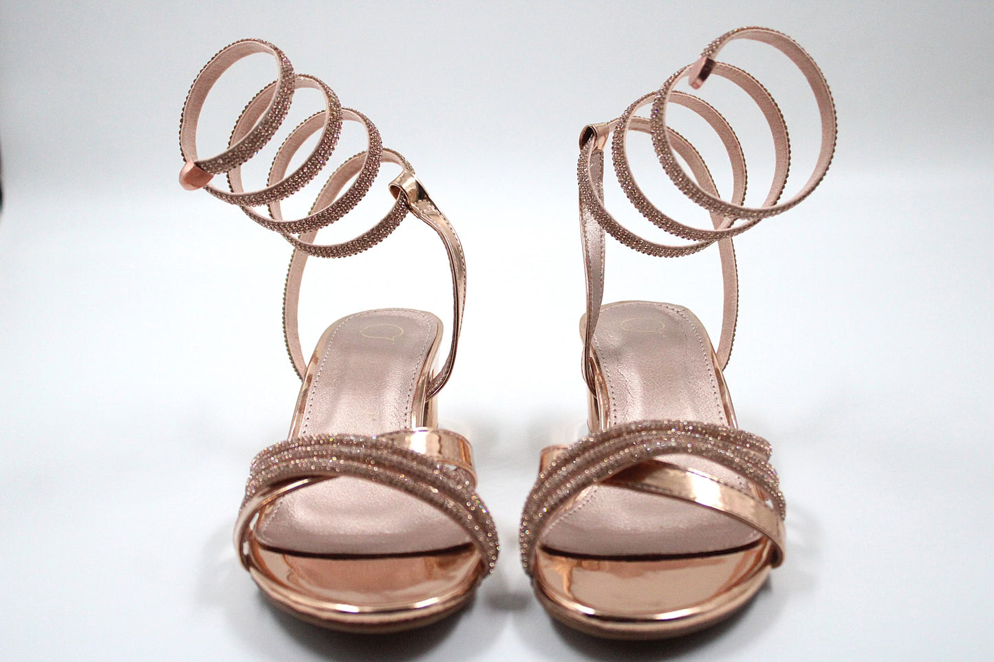 Girls rosegold party heel by Ket kids