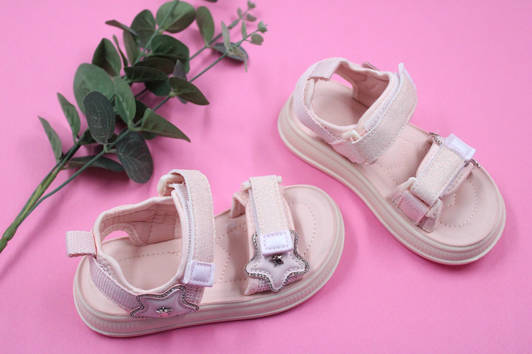 Girls Pink Comfortable Sandals – Kids Shoes by Ket Kids Shop Online Now