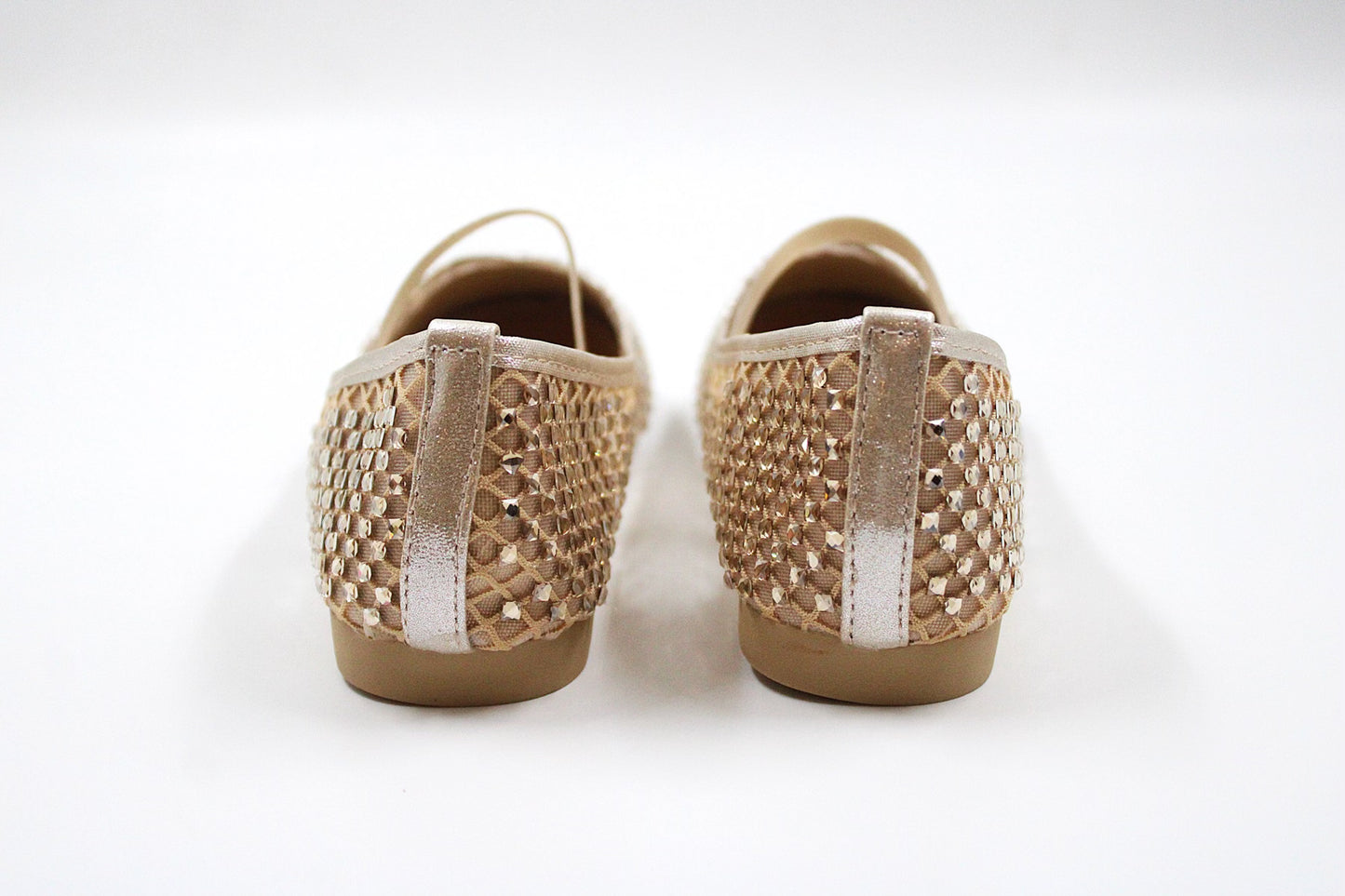 Girl golden shimmering ballerina by Ket kids