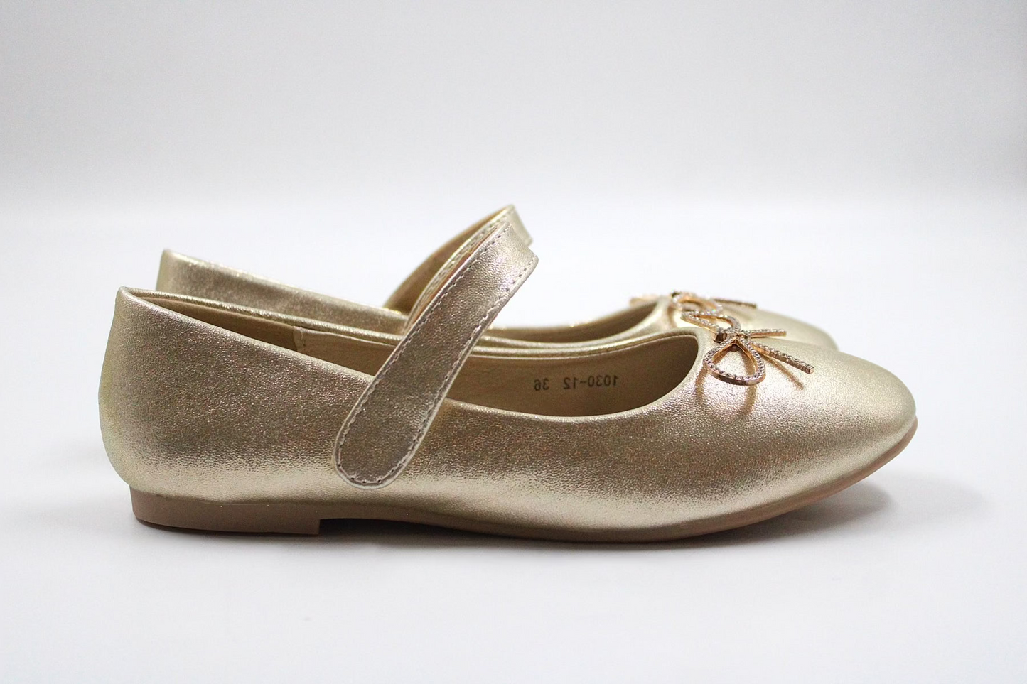 Girl golden festive ballerina by Ket kids