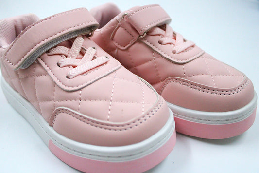 Girl pink casual sneakers by Ket kids