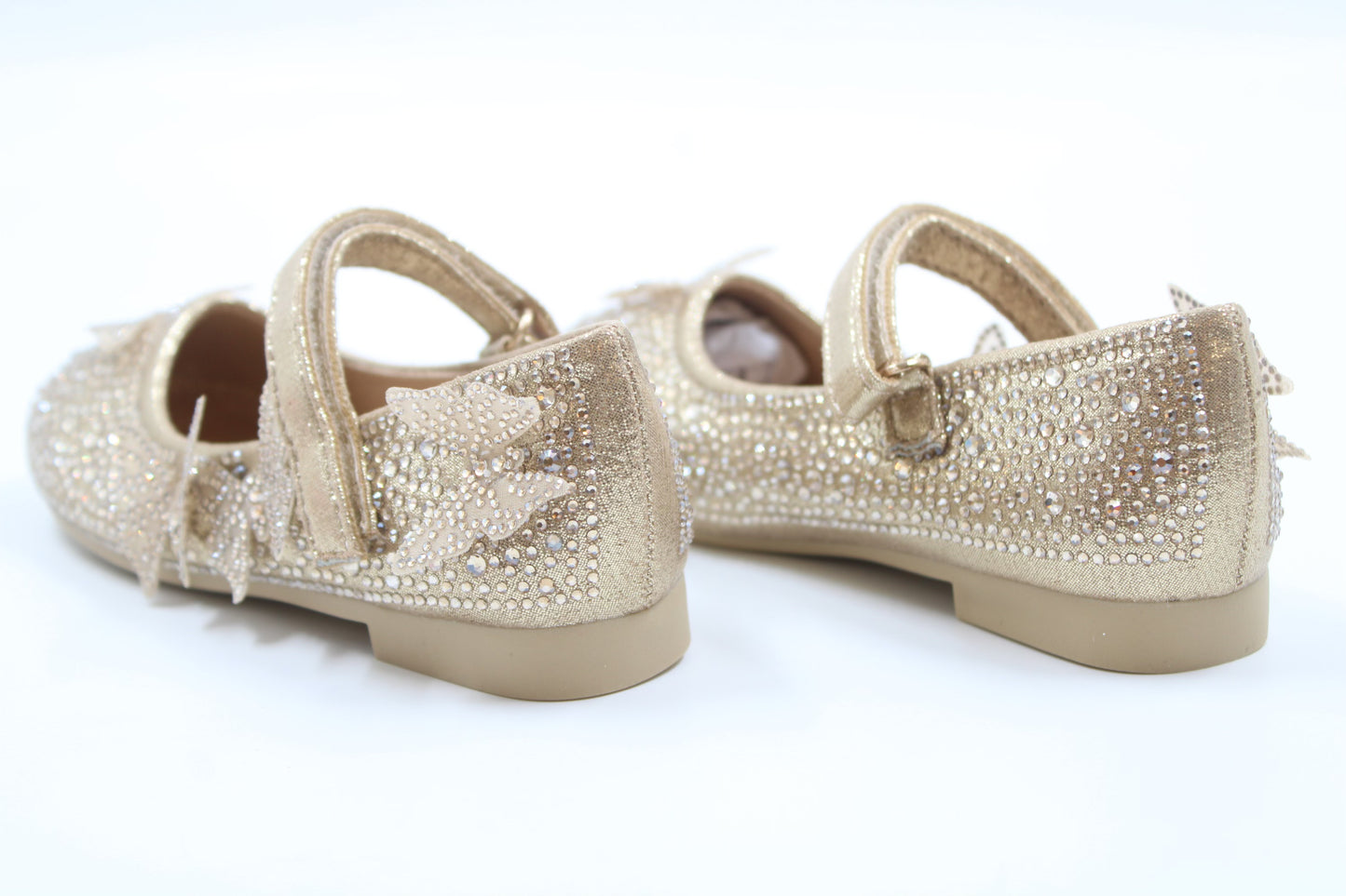 Girl golden sparkly ballerina by Ket kids