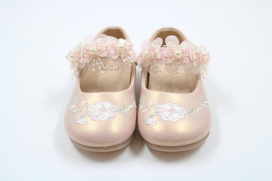 Girl pink floral ballerina by Ket kids