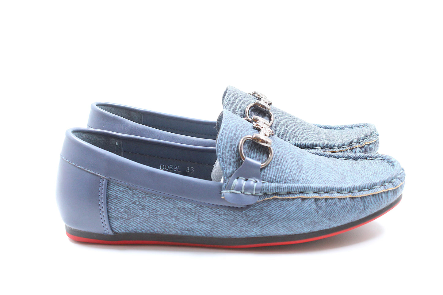 Boys denim casual chic loafer by Ket kids