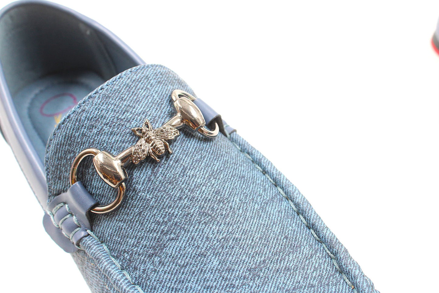 Boys denim casual chic loafer by Ket kids