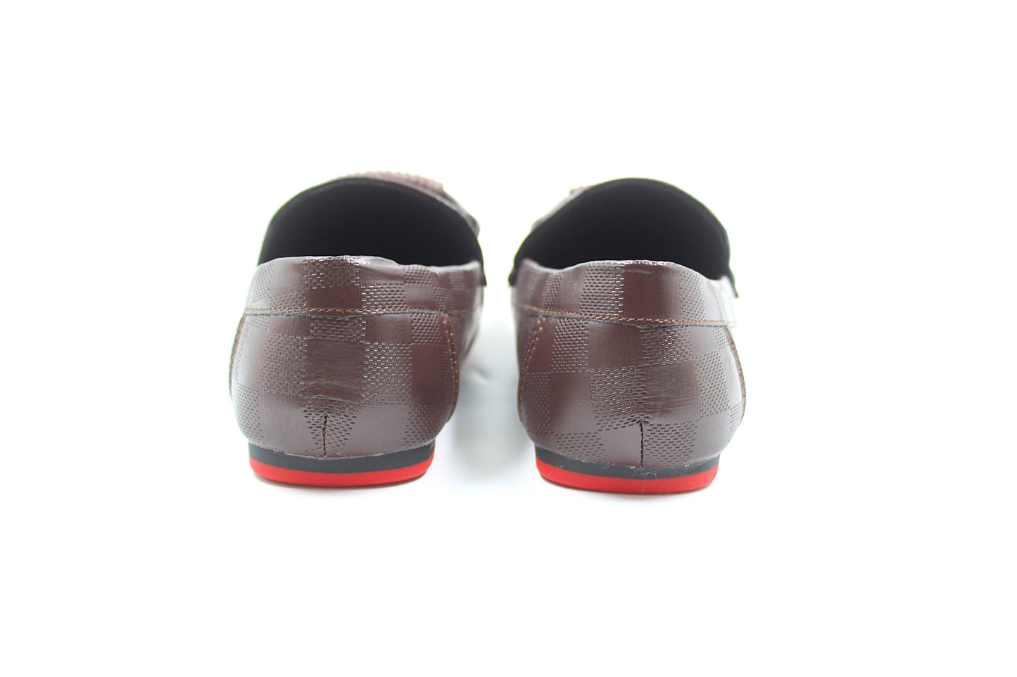 Boys brown sleek loafer by Ket kids