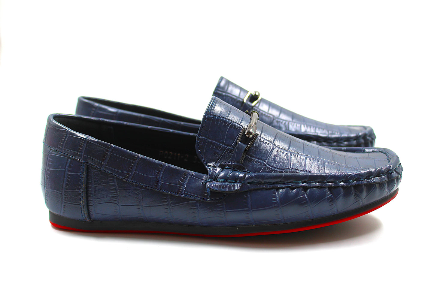Boys blue classic loafer by Ket kids