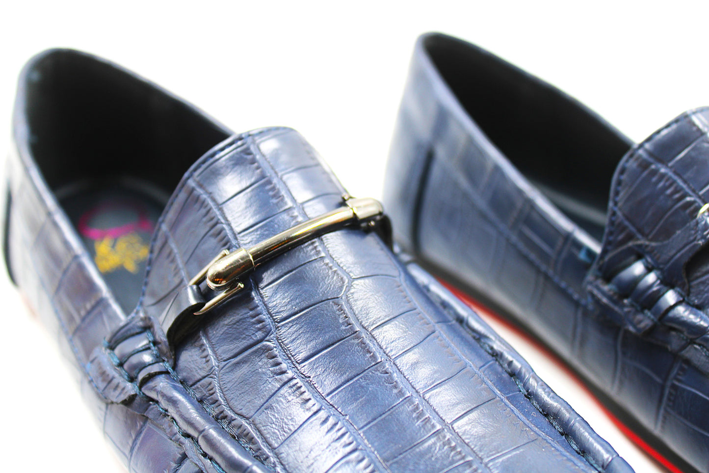 Boys blue classic loafer by Ket kids