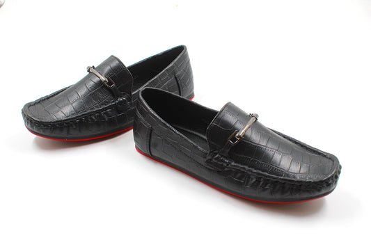 boys black classic loafer by ket kids