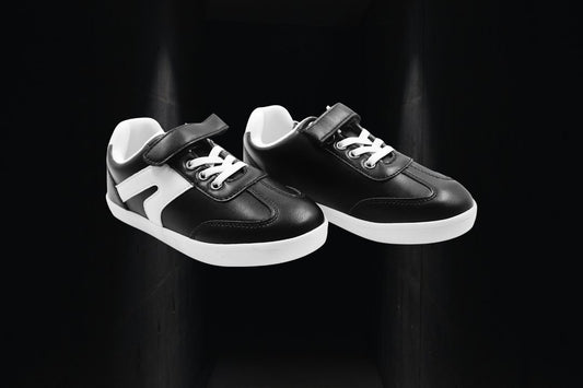 Boys black casual sneaker by Ket kids