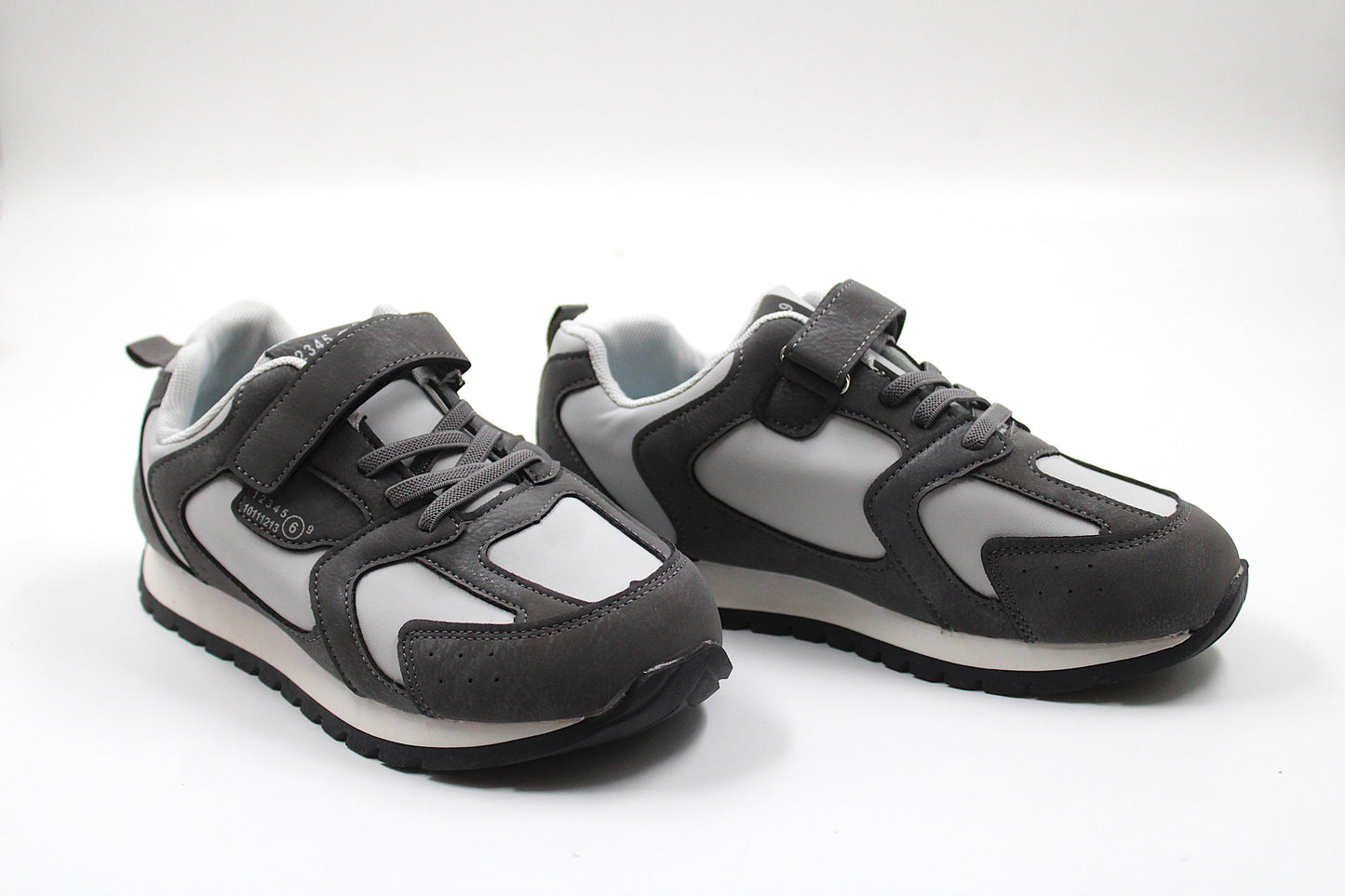 Boys grey casual sneakers by Ket kids