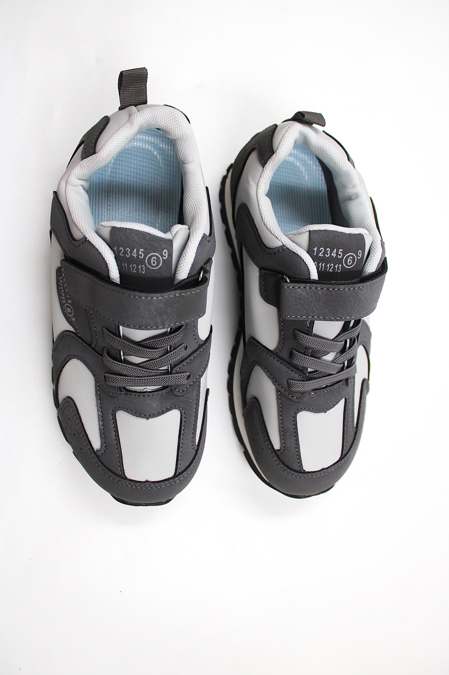 Boys grey casual sneakers by Ket kids