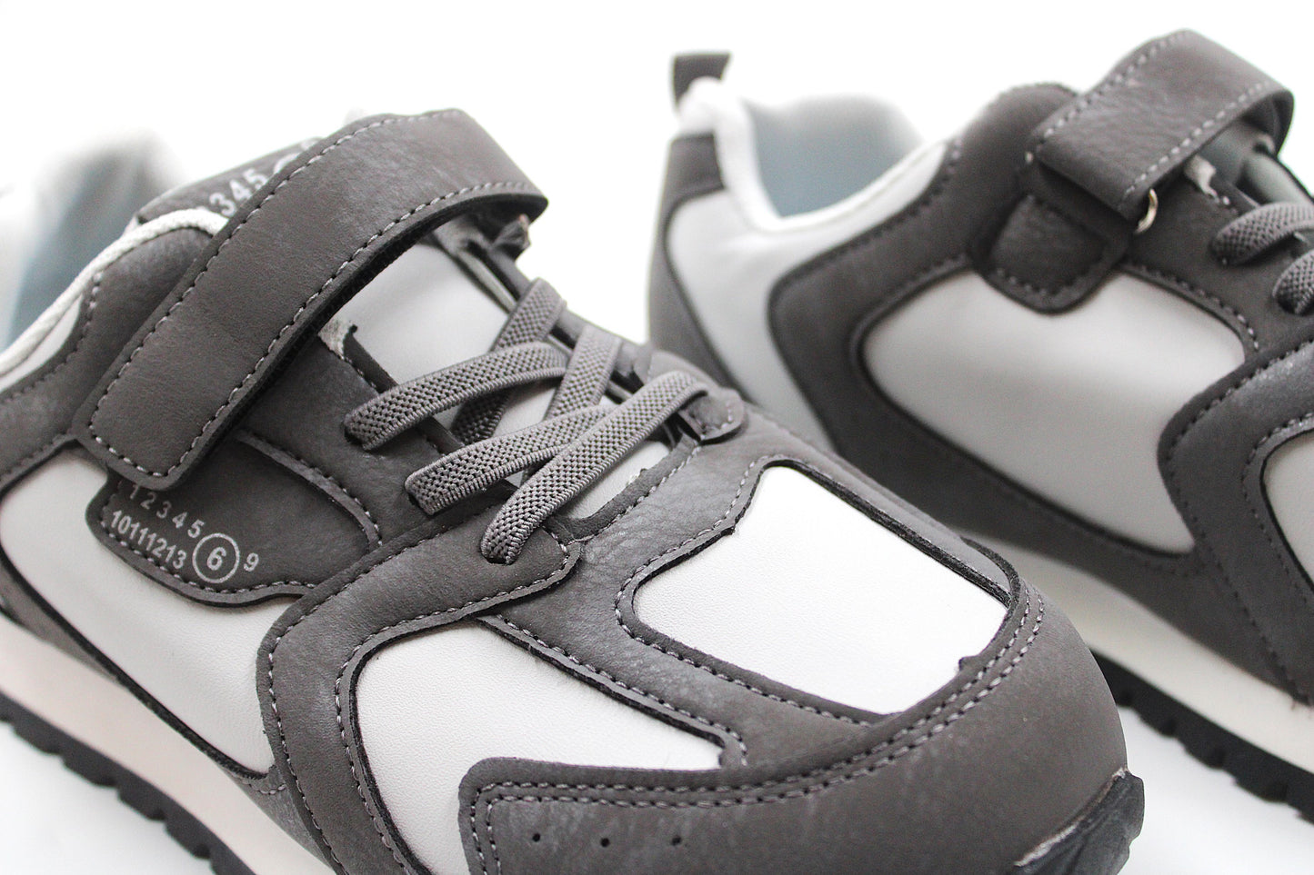 Boys grey casual sneakers by Ket kids