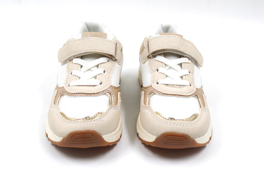 girls gold party sneakers by ket kids