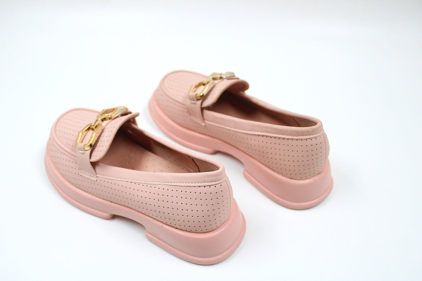 Girls pink chic loafers by ket kids