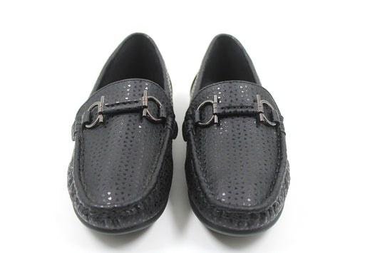 Boys black royal loafer by ket kids