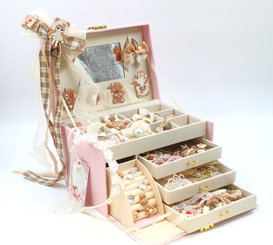 Princess Treasure Box with accessories (chocolate)