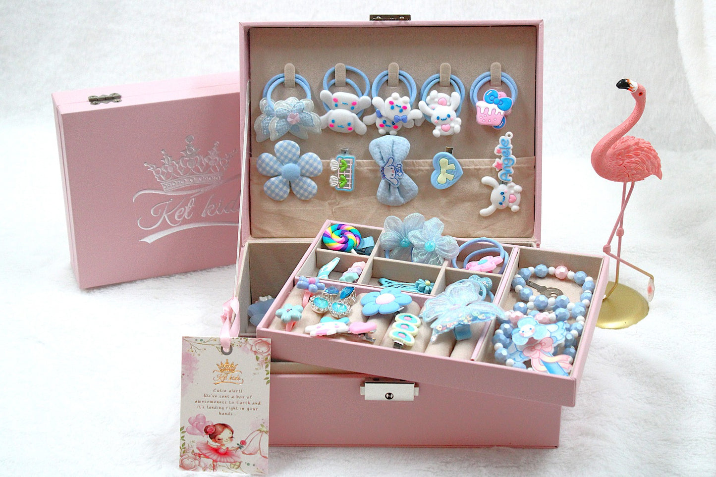 Royal Treasure Box with accessories- Blue