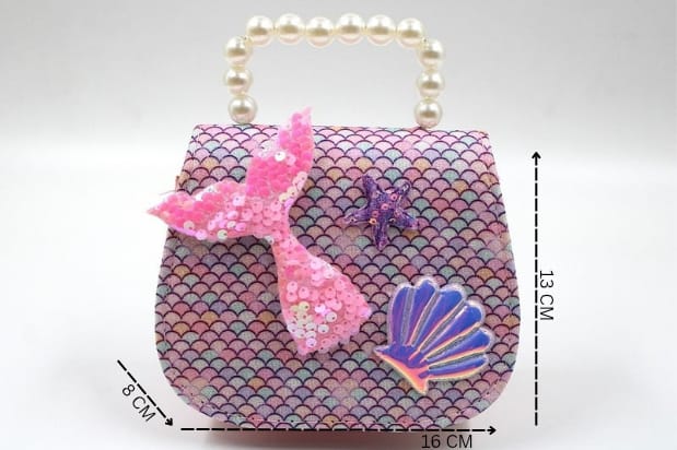 Girls mermaid sling purse by Ket kids