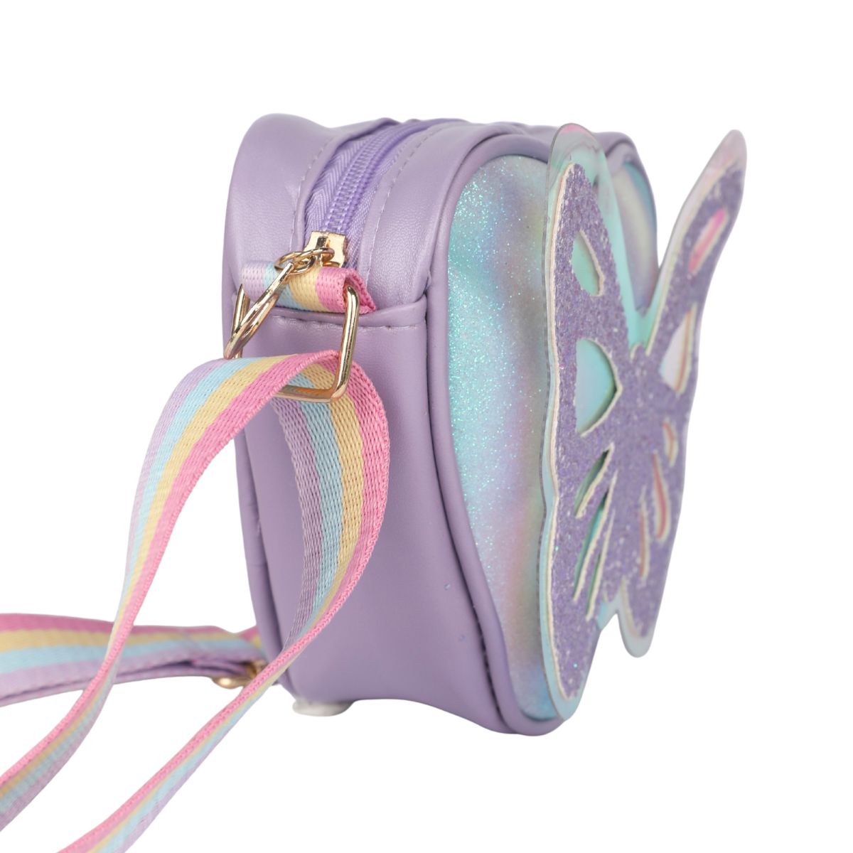 MAGIC BUTTERFLY SLING BAG- PURPLE
