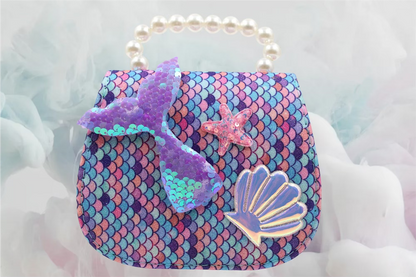 Girls mermaid sling purse by Ket kids