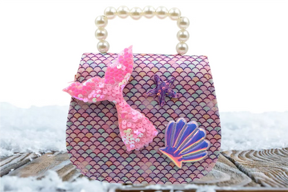 Girls mermaid sling purse by Ket kids