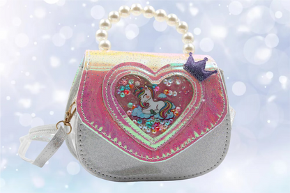 Girls unicorn sling purse by Ket kids