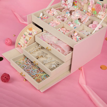 Princess Treasure Box with accessories (pink)