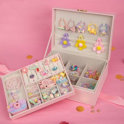 Royal Treasure Box with multi colour accessories-multi