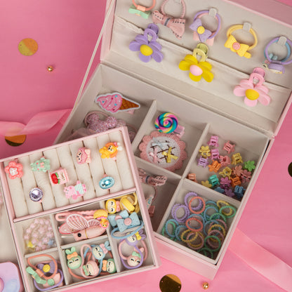 Royal Treasure Box with multi colour accessories-multi