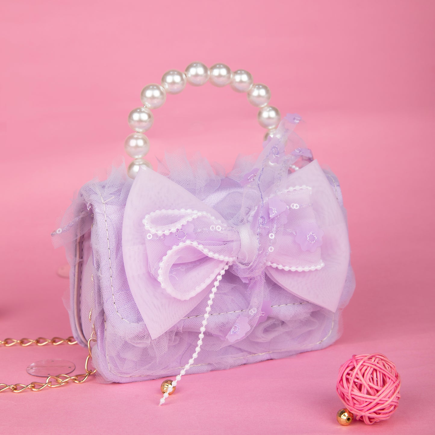 HAND BAGS MAGIC PURPLE - FLOWER