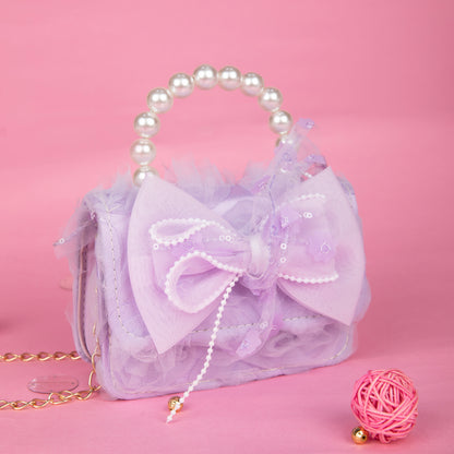 HAND BAGS MAGIC PURPLE - FLOWER