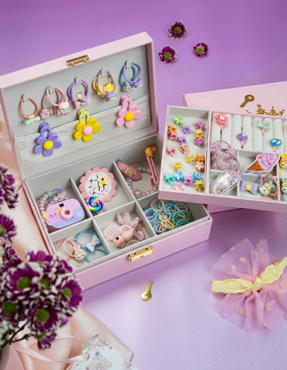 Royal Treasure Box with multi colour accessories-multi