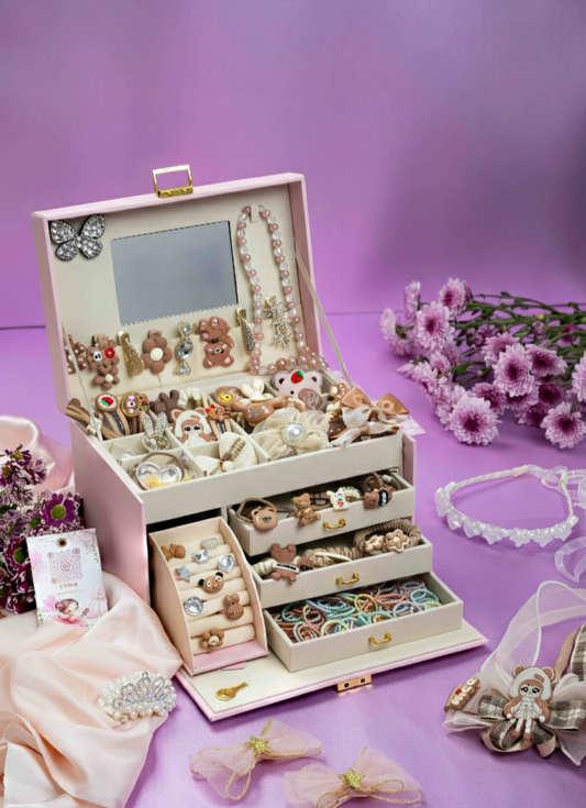 Princess Treasure Box with accessories (chocolate)