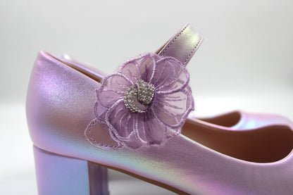 Girls purple chic heel by Ket kids