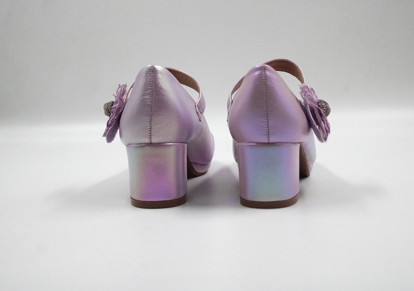 Girls purple chic heel by Ket kids