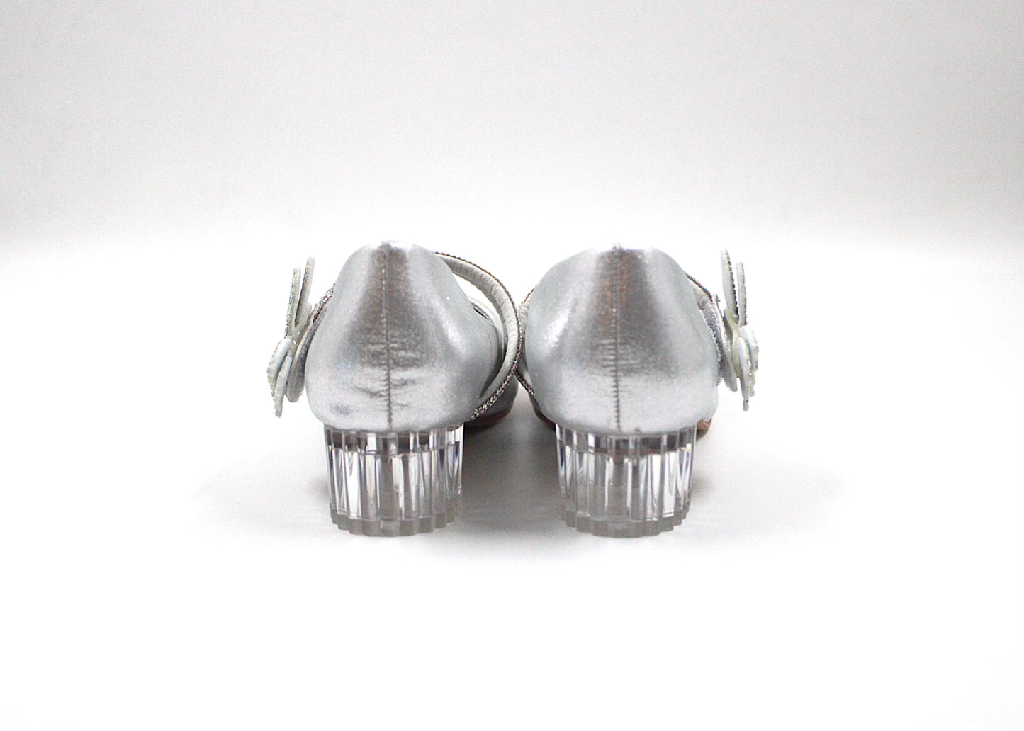 Girls silver elegant heel by Ket kids