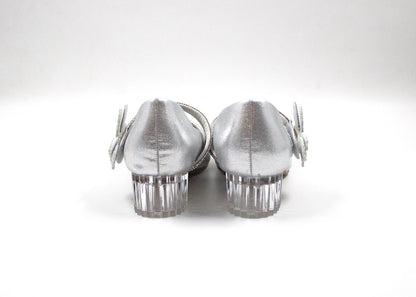 Girls silver elegant heel by Ket kids