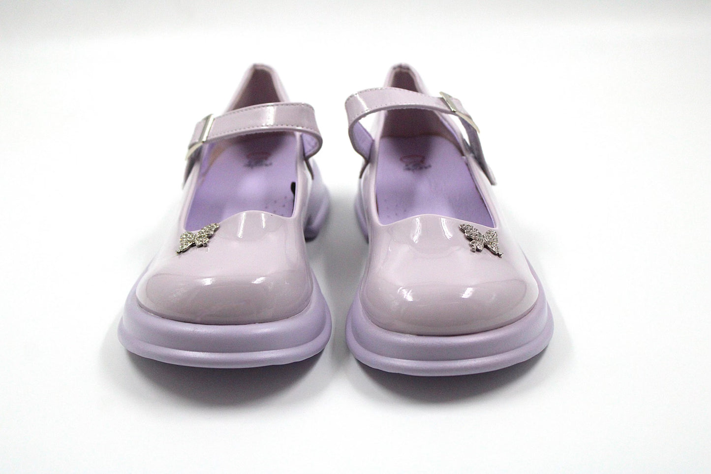 Girls purple chic loafer by Ket kids