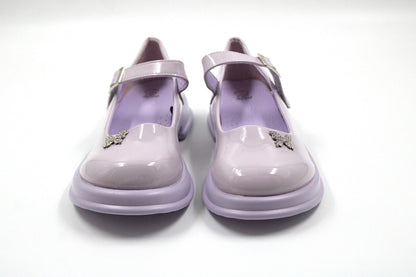 Girls purple chic loafer by Ket kids