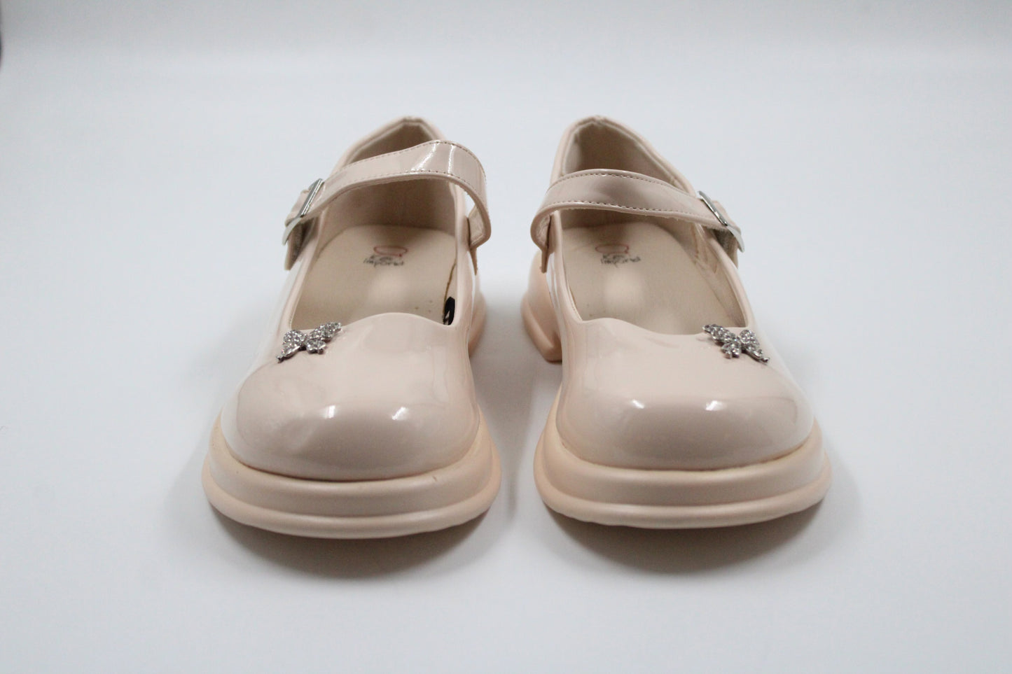 Girls beige chic loafer by Ket kids