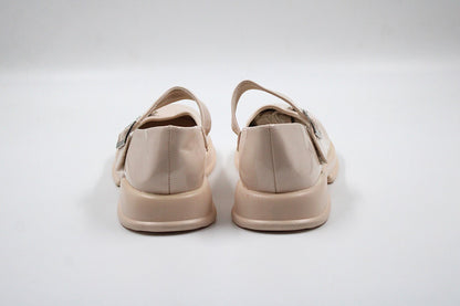 Girls beige chic loafer by Ket kids